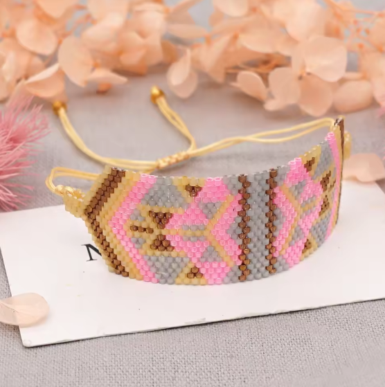 Stylish Pink Bracelet